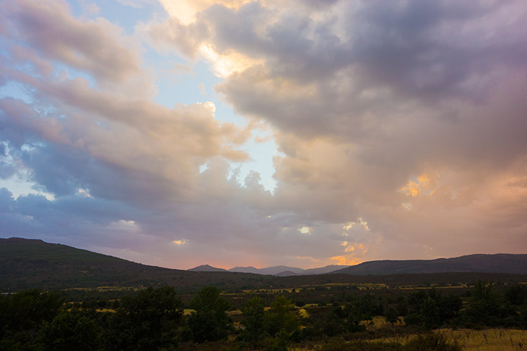 Paisaje con revelado básico