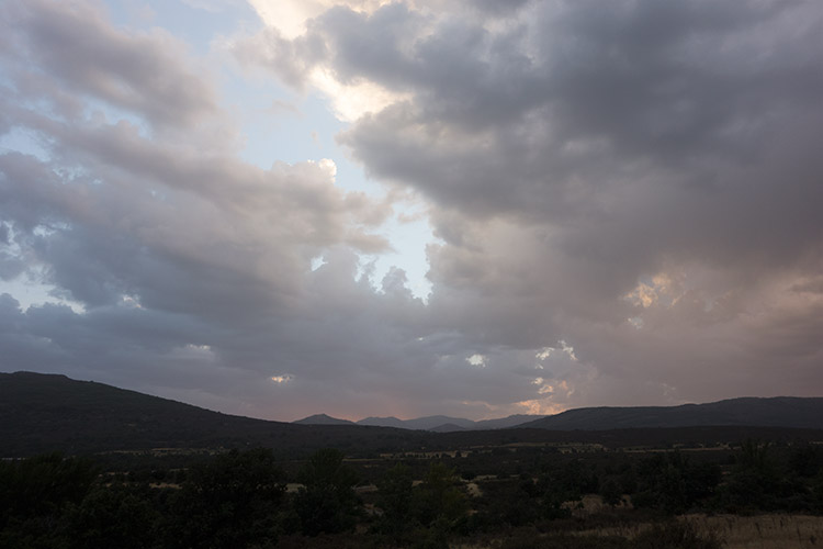 Paisaje sin revelado, directamente de cámara