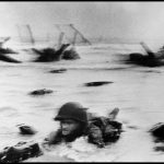 Fotografía de Robert Capa, Playa de Omaha (Normandía, 1944)