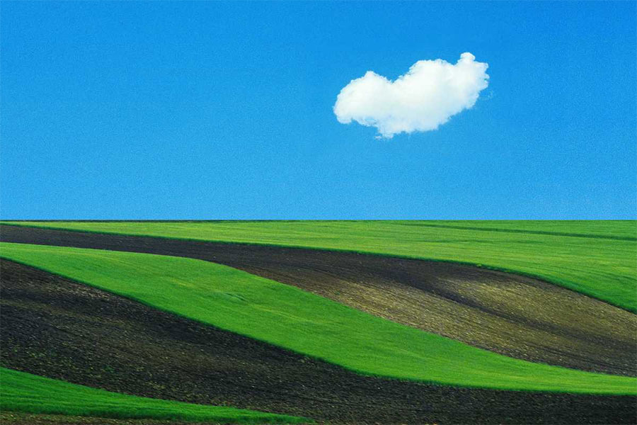 Fotografía de paisaje de Franco Fontana