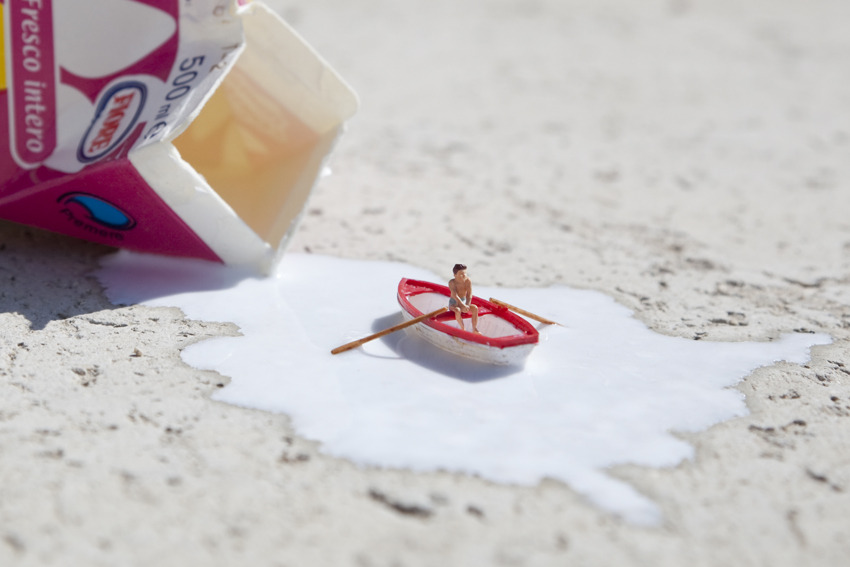 Fotografía del fotógrafo Slinkachu