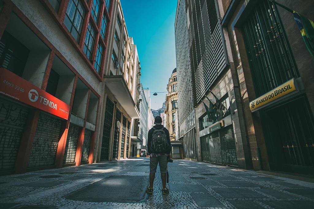 Fotógrafo en la ciudad