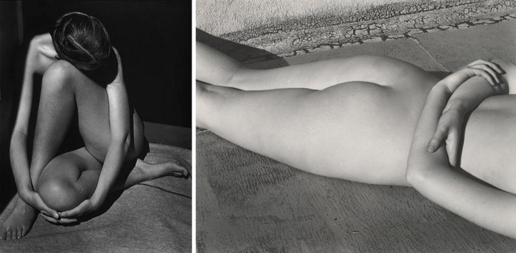 Edward Weston, fotografías de desnudos