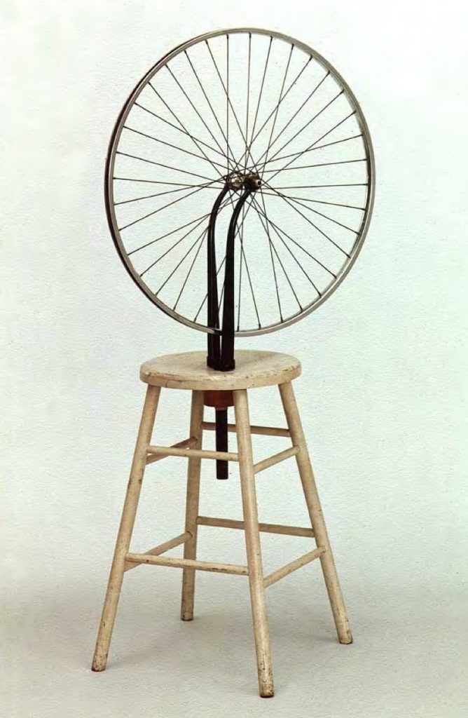 Marcel Duchamp, ready made, rueda bicicleta