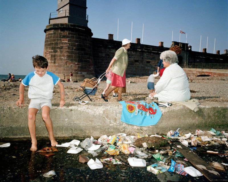 Martin Parr, balneario de New Brighton, Inglaterra