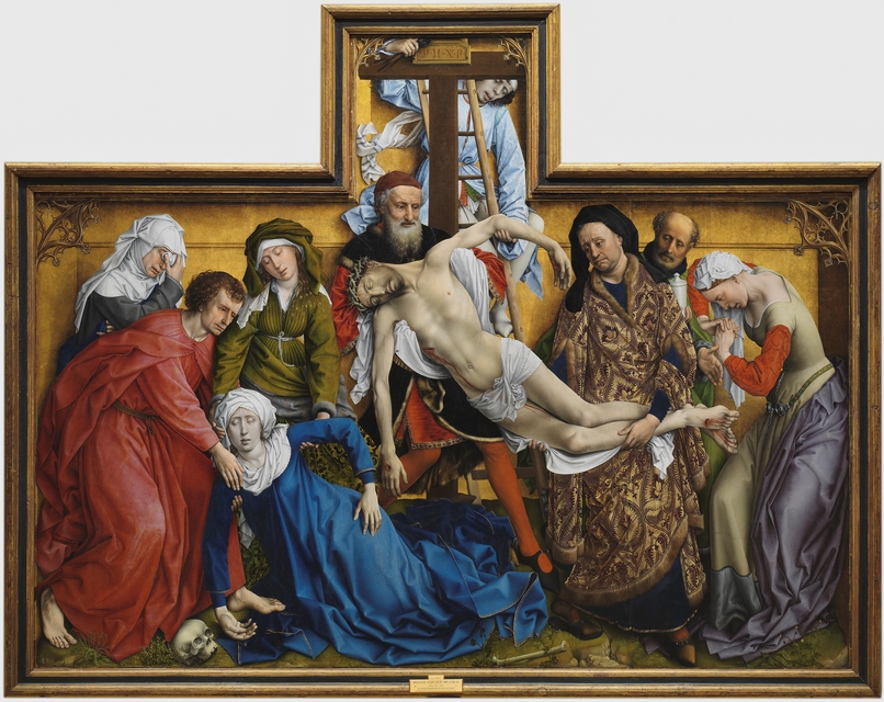 Cuadro "Descendimiento de la cruz" Rogier Van Der Weyden