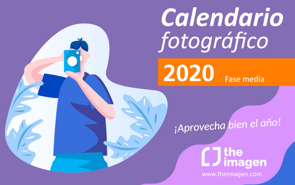 Ejercicios de fotografía, planificación, eventos, calendario 2020