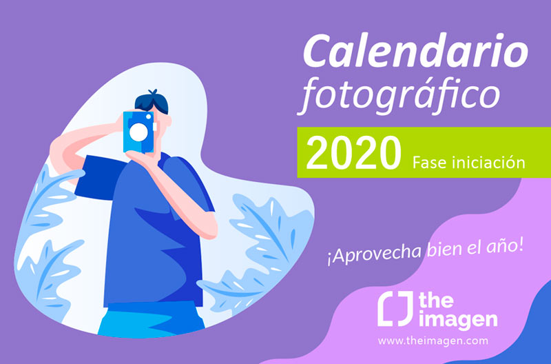 Calendario fotográfico 2020 - Fase iniciación
