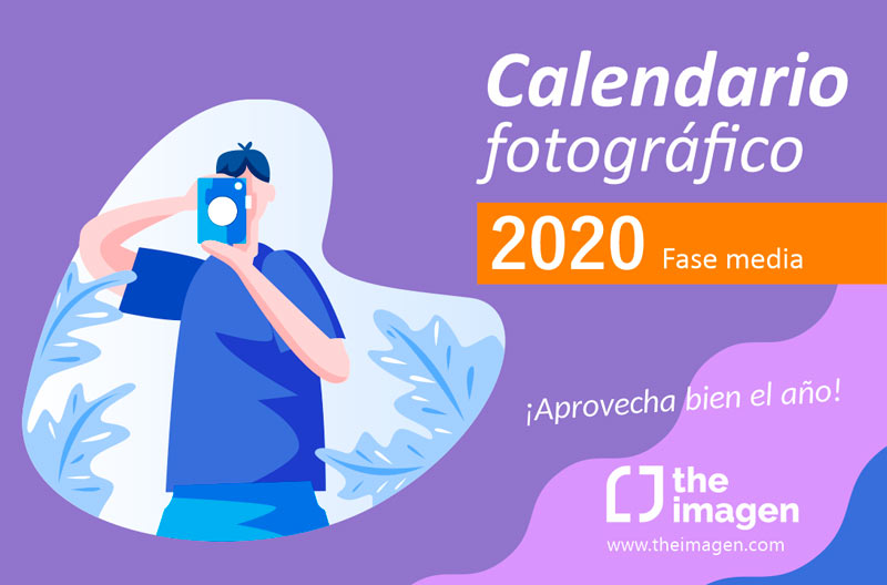 Calendario fotográfico 2020 - Fase media